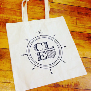 Cleveland Compass Tote Bag