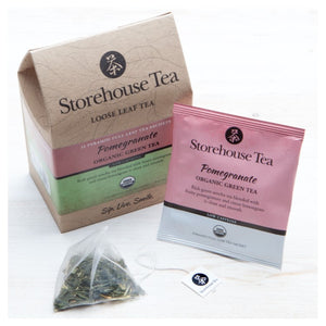 Pomegranate Green Tea Sachets