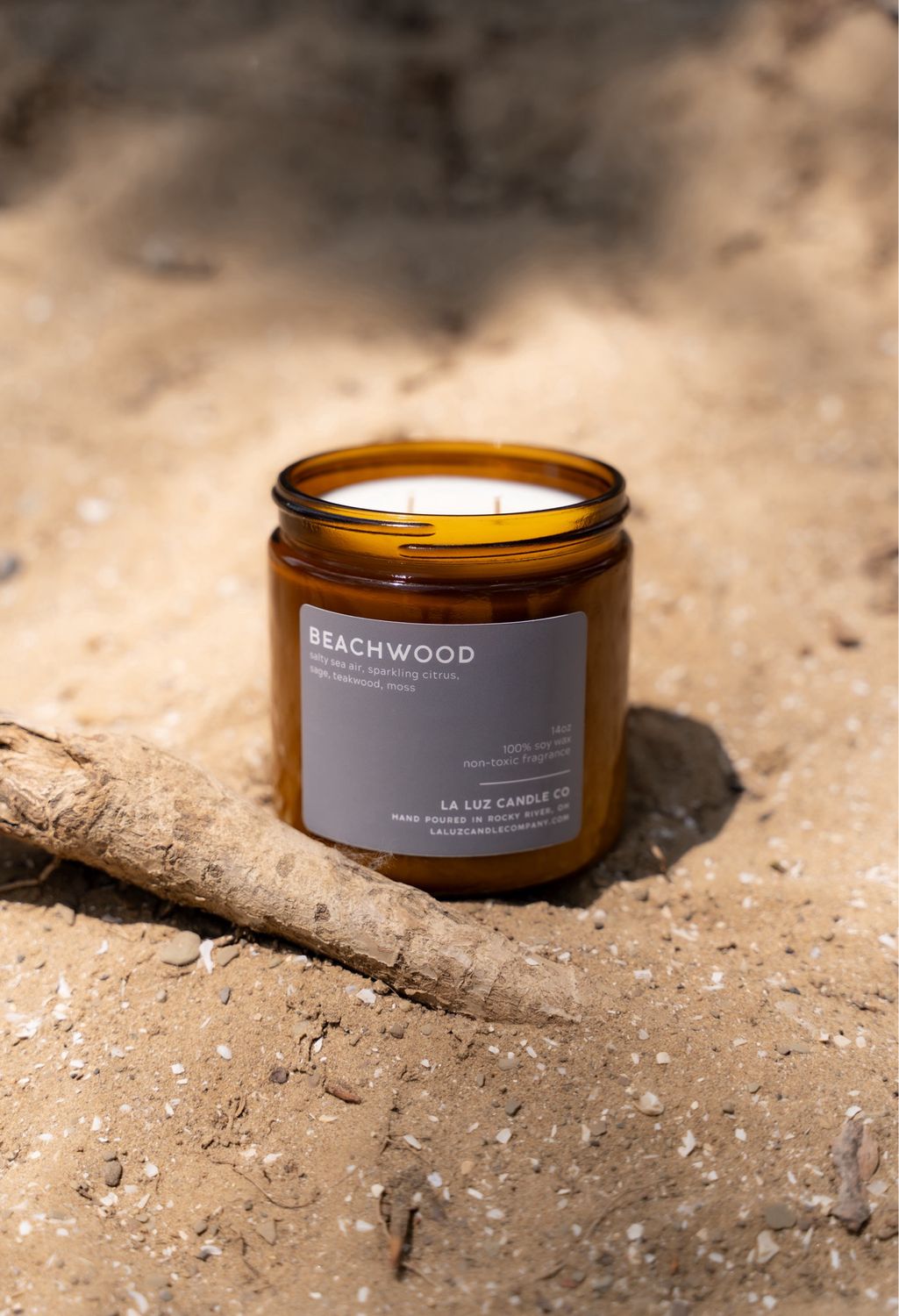 Beachwood Soy Candle
