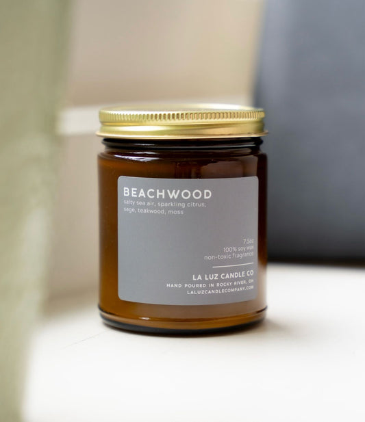 Beachwood Soy Candle