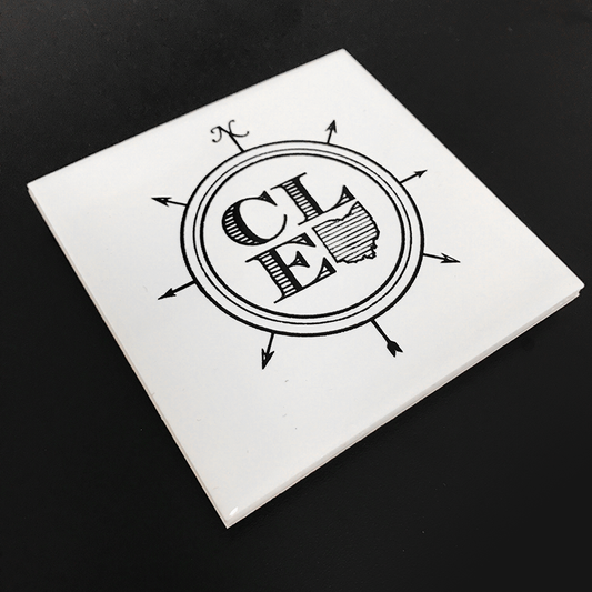 Cleveland Compass Coaster