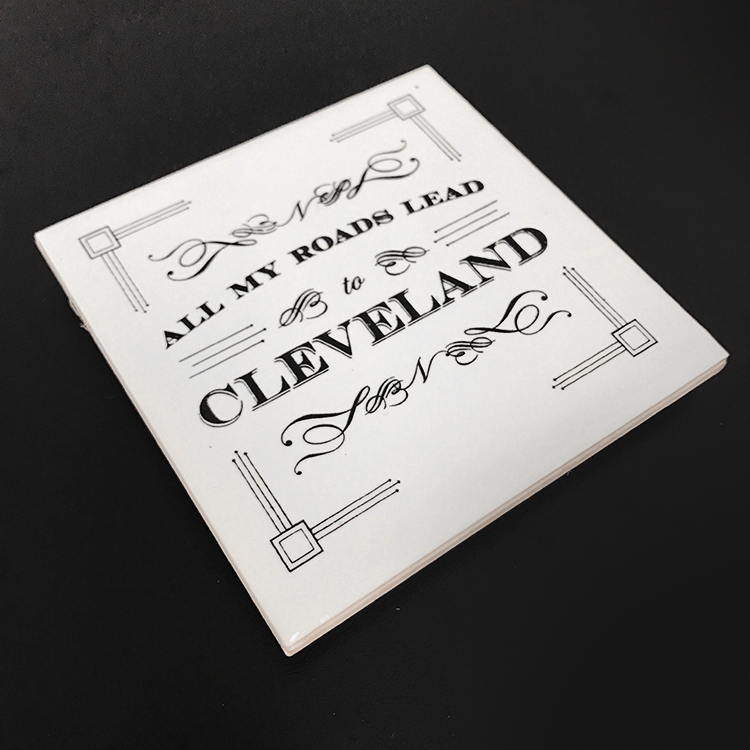 Cleveland All My Roads Coaster
