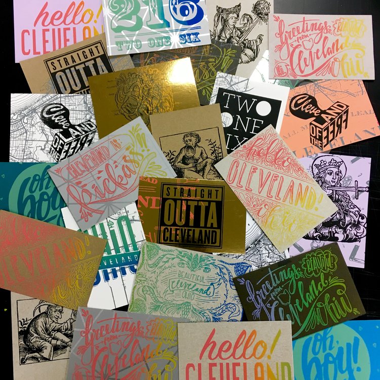 Cleveland Postcards 6-pack