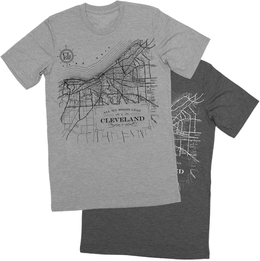 Cleveland Map T-Shirt