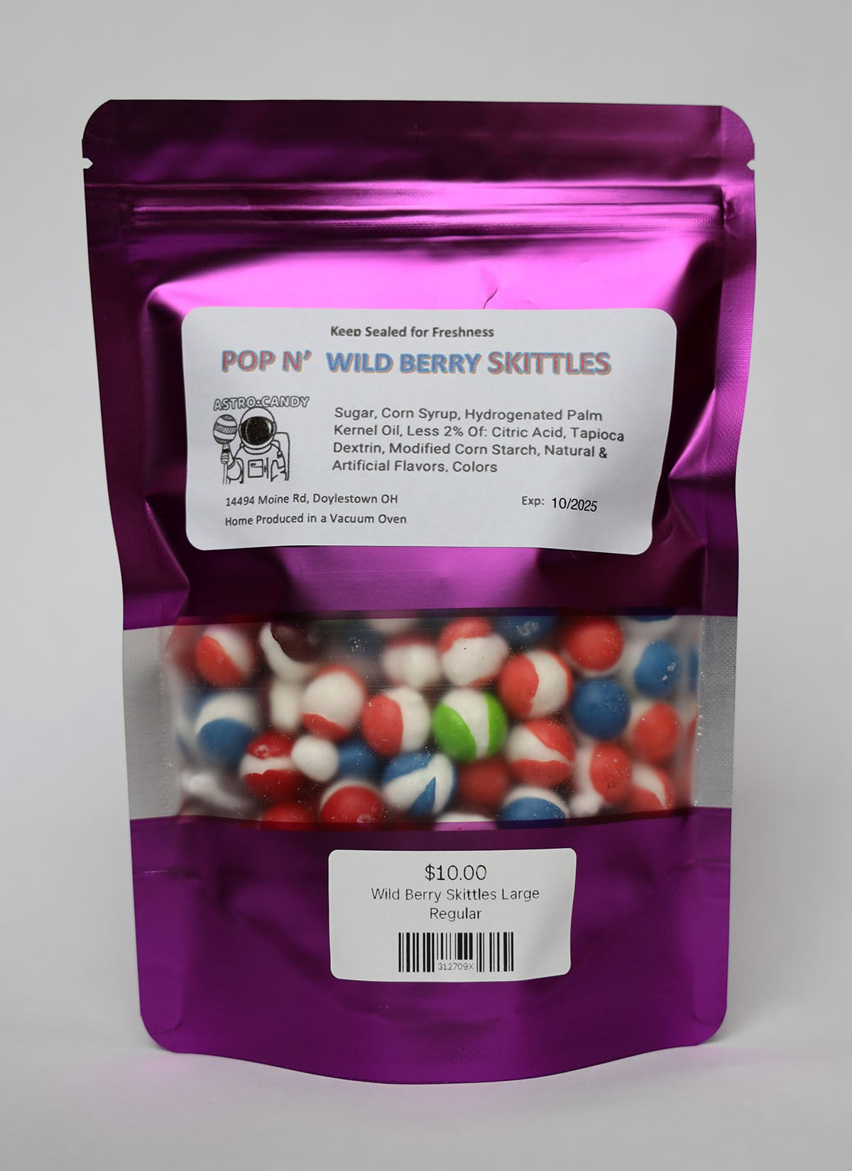 Pop N' Wild Berry Skittles