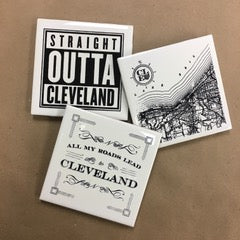 Cleveland All My Roads Coaster